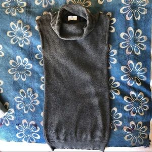 ALLUDE Cashmere ribbed sweater dress